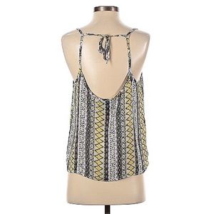 Patterned tank with tie across back K